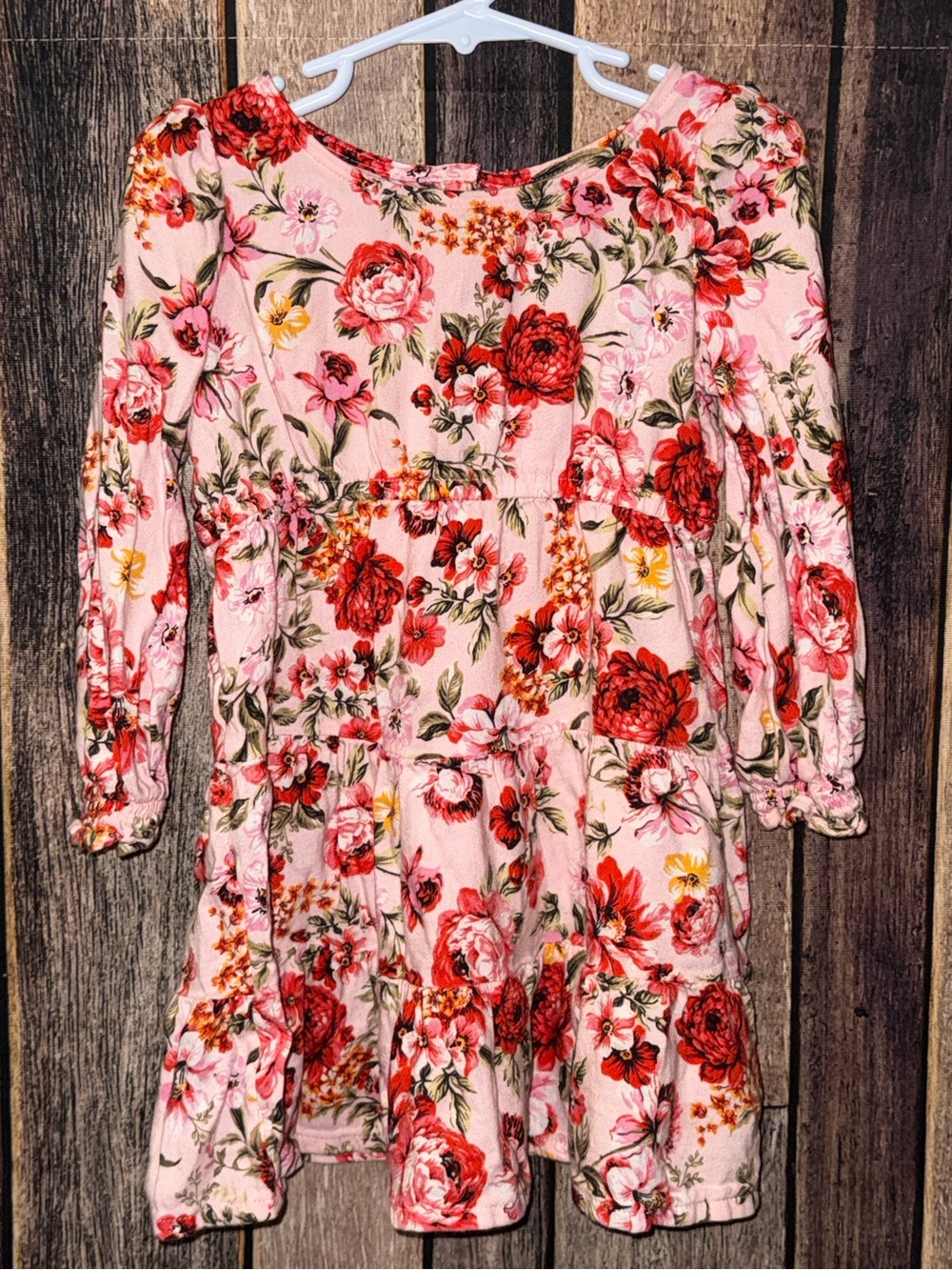 Old Navy Pink Floral Dress- 3T